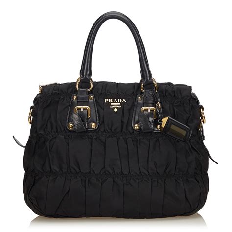 classic black prada bag|prada handbags classic collection.